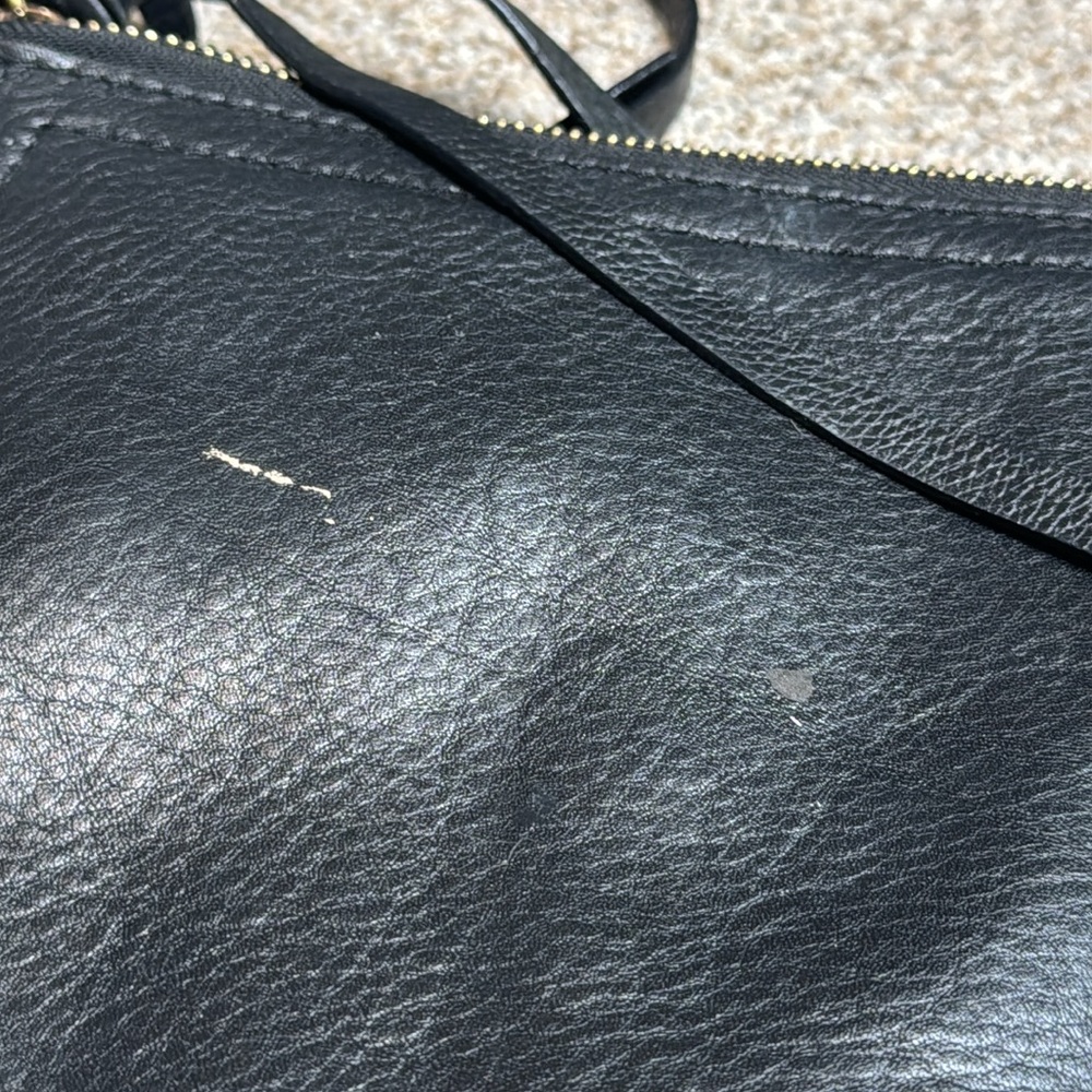 Kooba | Leather Envelope Crossbody Purse in Black - Picture 4 of 16